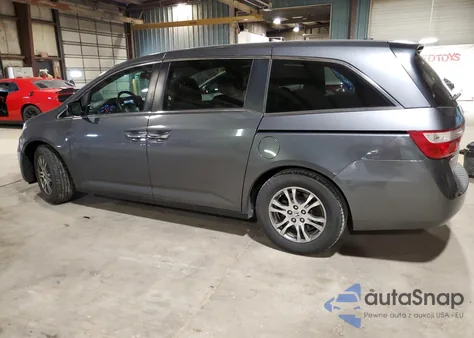 2012 Honda Odyssey Exl из США, поврежденный, VIN 5FNRL5H69CB006163